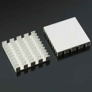 Ultra Thin 20*20*4 Aluminum Heat Sink General Motherboard Chip IC Element Heat Conduction Adhesive Fixed