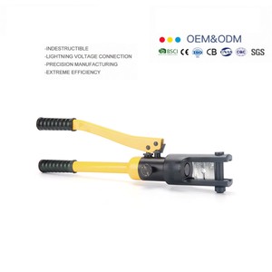 HHY-300A Hydraulic Crimping Tools Yellow Handles Competitive Price Crimp Tool Hydraulic Made in China Manual Cable Crimping Tool