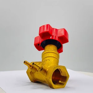 Brass Manual Control Balancing Valve High Precision Flow Regulation for HVAC & Water Systems 1in Port Size Low Temperature