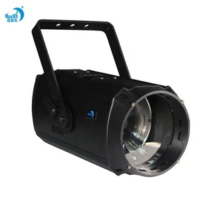 Warm White Cool White 2-in-1 300W LED COB Profile Spotlights Par Light Zoom IP33 DMX512/Sound-Activated Ra90 CRI Theater