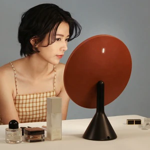 Professional Modern USB Charging Circular Makeup Mirror Lamps Infrared Sensor Touch Control Dimmable LED Lights Bathroom Vanity