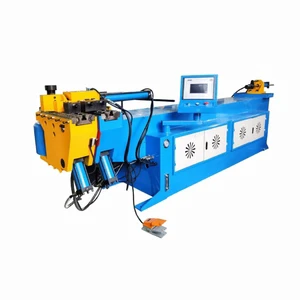 YEX DW75NC Semi Automatic Hydraulic Pipe Bending Machine Rebar Bending Machine Steel Rod Bending Machine Tube Bender Pipe Bender