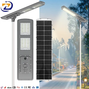 Solar LED Street Light 800W Split Design Motion Sensor IP65 Aluminum Housing CE Certified Rural Highway Commercial Long Lasting