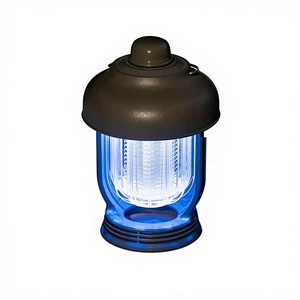 Cross-border New Outdoor Camping Lamp Rechargeable LED Mosquito-killing Electric Shock IPX6 Waterproof Purple Light