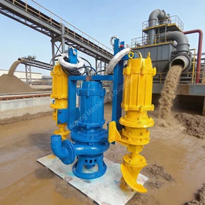 High Flow High Pressure Submersible Excavator Slurry Pump Bottom Agitator Efficient Sand Suction Mud Iron ISO9001 CE Certified