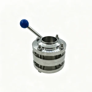High Performance Three Piece Butterfly Valve for Chemical Processing