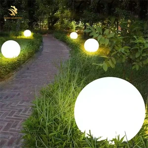 New Arrival Waterproof LED Garden Ball Light Rechargeable Landscape Lighting Lawn Lamps for Outdoor Party Wedding Bar Garden