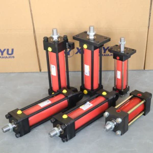 Heavy Load HOB Tie Rod Hydraulic Cylinder For Automation Machinery & Small Press Machine