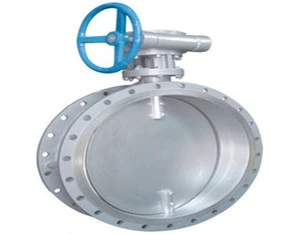 Hydraulic Carbon Steel Butterfly Damper Ventilation Butterfly Valve for Water