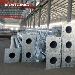 High Quality Q235 Steel Residential Garden Park Landscape Street Post 3m 4m 5m Decorative Light Pole