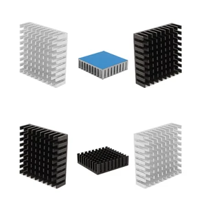 Customizable Aluminum Heatsink 35*10*35MM Electronic Motherboard Cooler Aluminum Heat Sink Customized Radiator