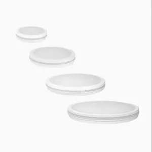 Modern Ultra Thin Circular LED Panel Light Anti Glare Design 6W-24W Power Selectable Three Color Temperature Panel Light