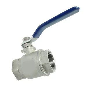 DIN Standard Full Bore One Piece Ball Valve DN25 Stainless Steel Body CE Approved