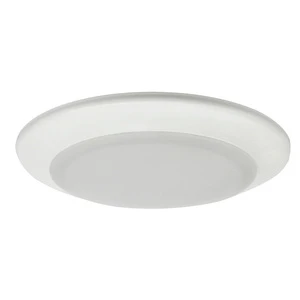 6-Inch 120V Modern Sleek Aluminum & Acrylic LED Ceiling Light with Dimmable Brightness for Home Office