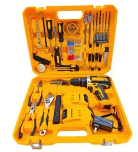 21v Custom Electric Drill Household and Industrial Grade Variable Speed OEM Power Tool Set 118 Pieces