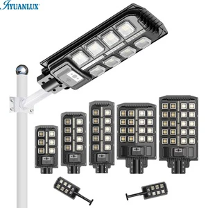 Waterproof All in One 500W 800W Outdoor Street Lights Remote Control Solar Street Lamp with Solar Panel