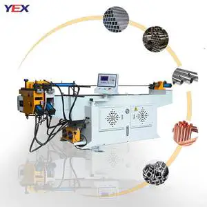 Hydraulic Dobladora De Tubos Products DW38 NC Semi Automatic Tube Pipe Bending Machines for air Conditioning Equipment Field