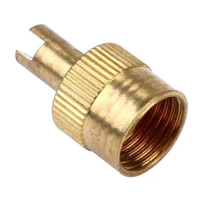 Bike Bicycle Valve Core Cap Tubeless Valve Cap Valve Brass Flare Cap Threaded Caps Brass Cover