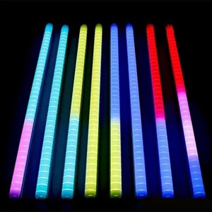 Building Decoration Waterproof Programmable Dmx Rgb Digital Led Tube Light