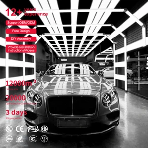 ZG/E1010 Auto Inspection Car Polishing Showroom Garage Inspection Detailing Led Tunnel Light