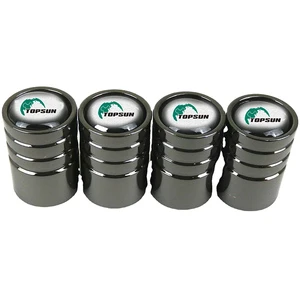 Vehicle Car Valve Cap Car Colorful Dust Cover Customized LOGO Tire Valve Cover American Schrader