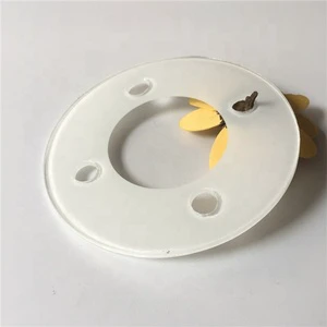 Glass Factory Customized Industrial Hotel Outdoor Printed Ceiling Lighting Cover Plate Tempered Modern Glass Shades