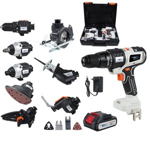 The Multifunctional Complete Set of Woodworking Equipment Integrates Ten Functions Including Woodworking and Cutting.