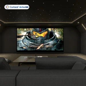 Canbest P0.78 P0.9 P1.2 P1.5 Micro LED Wall 8K Home Theater Display COB Indoor LED Video Wall Ultra Thin Cinema Screen