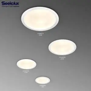 Top Rank Modern Aluminum LED Downlight Recessed 9W-35W COB IP44 Anti-Glare Dimmable 120lm/w Office Hotel Workshop High