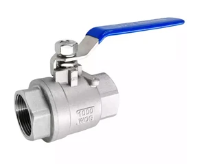 Precision Cast Stainless Steel Ball Valve, Available In 304/316 Material, With Internal Thread Connection