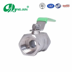 1000 WOG Stainless Steel 304 316 Manual 1PC Threaded Ends Ball Valve OEM for Water Oil Gas Applications