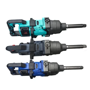 Wholesale Carbon Steel Heavy Duty Brushless 3000-4000NM Impact Wrench-Dual Battery Super Torque Li-ion Industrial Grade Fleet