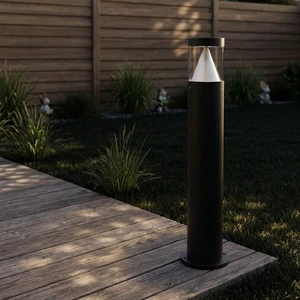Aluminum LED Lawn Garden Path Light 30cm/60cm/80cm Modern IP65 Waterproof Bollard Lamp Outdoor Decoration Dimmable 3-Year