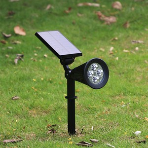 Hot Sale Product Multicolor Solar Spot Light Outdoor Landscape Solar Ground Light IP65 Waterproof Garden Plant Lamp