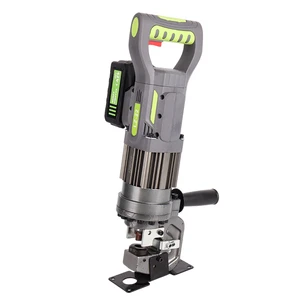LZB-22 1800W Lithium-ion Hydraulic Punching Machine 18T Punching Force for 4-6.3# Angle Steel Compatible Other Hydraulic Tools