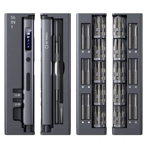 Hot Selling 56PCS Electric Screwdriver Set with 500mAh Battery Professional Repair Tool Kit for iPhone Watch PC DIY