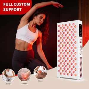 Redfy Spa Equipment Therapy 630Nm 660Nm 810Nm 850Nm Flexible Led Portable Beauty Infra Red Light Panel 4 Wavelengths Heating