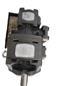 HG Internal Gear Pump Double Hydraulic Pump Energy Saving High Pressure Electric OEM Customizable Model 35MPa Flange Connection