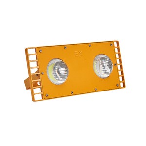 LED Explosion-proof Tunnel Spotlight Gas Station Workshop Warehouse Factory Waterproof Marine IP33 36V Floodlight 2-Year