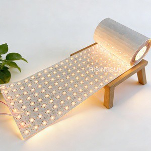 Custom Factory Adjustable OEM ODM DC24V Ultra Thin Cuttable Luces Matrix Under Onyx Stone LED Plates Flex Sheet Panel Lights
