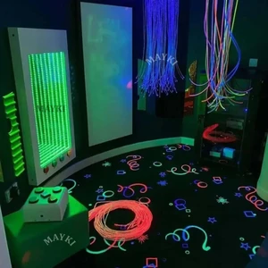 Wall Relaxing Calm Lamp Infinity Panel Sensory LED Infinity Mirror Tunnel Light Sensory Equipment Autism Tunnel