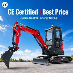 CE EPA EURO 5 Small Micro Hydraulic Crawler Rubber Track Garden Farm Agricultural Construction Multipurpose Mini Excavator