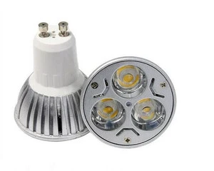 Good Quality Die Casting Aluminum AC85-265V Input Blue Color 3W GU10 LED Spotlight