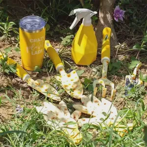 Sale 3PCS Garden Tools High Quality Mini Customized Gardening Tools Kit Metal and Plastic 3 in 1 Flowers Succulent