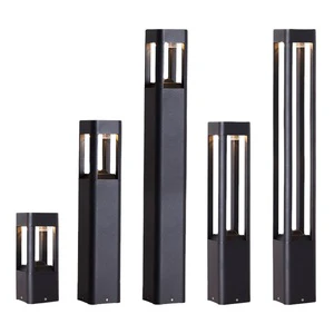 LED Outdoor Garden Lamp IP65 Waterproof Lawn Light Modern Landscape 30cm High Bollard Lighting Manufacturer