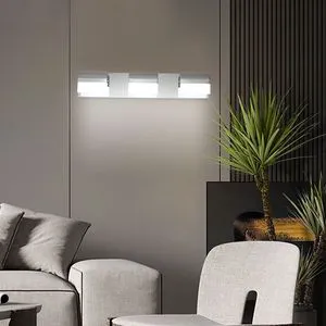 3 Light LED Bathroom Vanity Lighting Over Mirror Bath Wall Lights