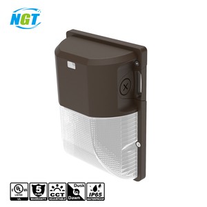 Outdoor LED MINI WALL PACK LIGHT 30W/25W/18W CCT TUNABLE 3/4/5K WITH PHOTOCELL 100-277VAC Led Wall Lights