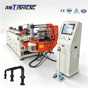 Exhaust Main Pipeline Bender Heavy Duty 75mm Cnc Hydraulic Tube Bending Machine