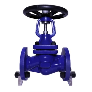 Good Sealing Performance Safe Cast Steel Globe Valve Wear Resistant Bellows Globe Valve