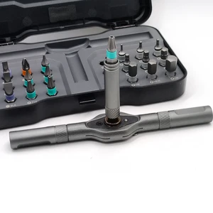 Factory Latest 24 in 1 S2 Magnetic Bits Ratchet Screwdriver Set Household Repair Tools